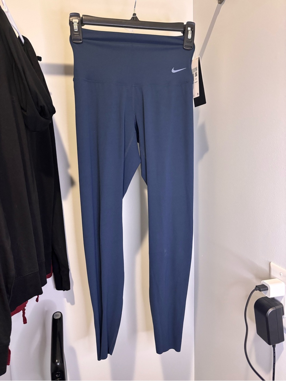 Nike Zenvy Navy High-Waisted 7/8 Leggings